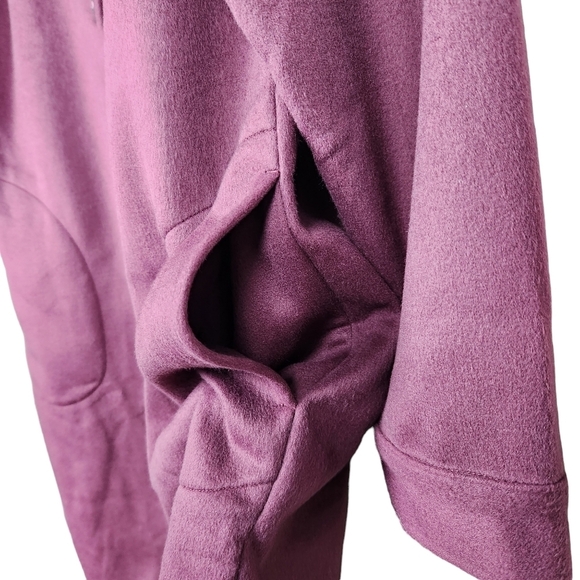J. Jill Pure Jill Plum Duster Cardigan Jacket Women's Size Medium - Picture 5 of 8